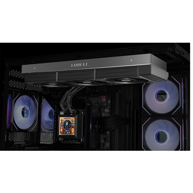 LIAN LI Hydro-Shift LCD 360 TL Liquid CPU Cooler - Black LIAN LI Hydro-Shift LCD 360 TL Liquid CPU Cooler - Black
